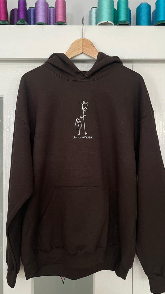 Kids Drawing Embroidery