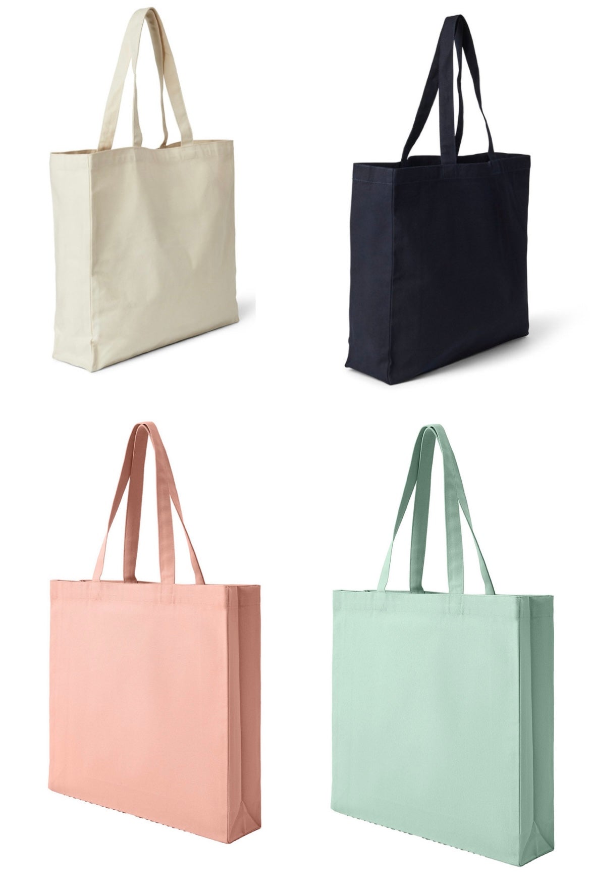 Custom Personalised Tote Bags - Text or Image