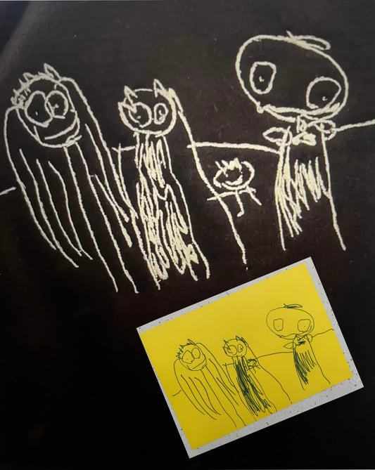 Kids Drawing Embroidery